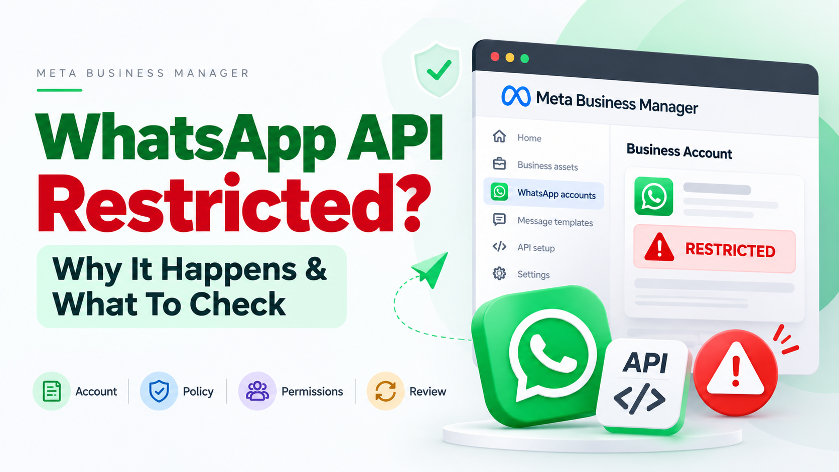 WhatsApp API Restricted in Meta Business Manager